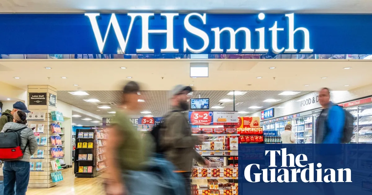 WH Smith to raise £100m as it warns on profits due to Iran war