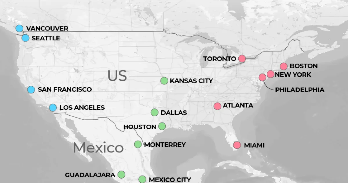 FIFA World Cup 2026 explained in maps and charts