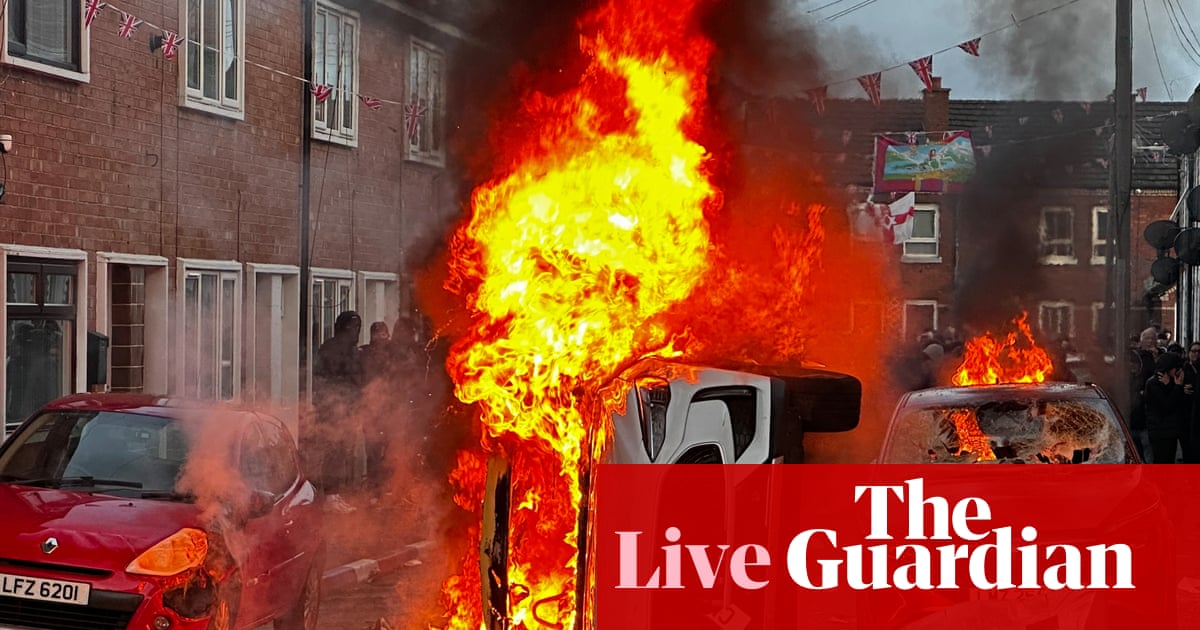 Keir Starmer says those behind ‘unacceptable’ Belfast disorder ‘will feel full force of the law’ – UK politics live