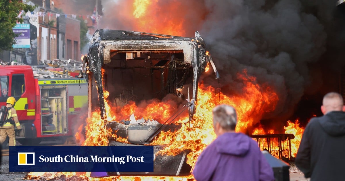 Belfast anti-immigration violence after knife attack keeps residents on edge