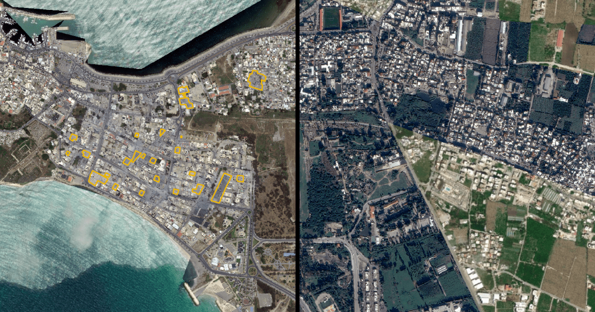 Satellite images show Israel’s destruction of historical city of Tyre