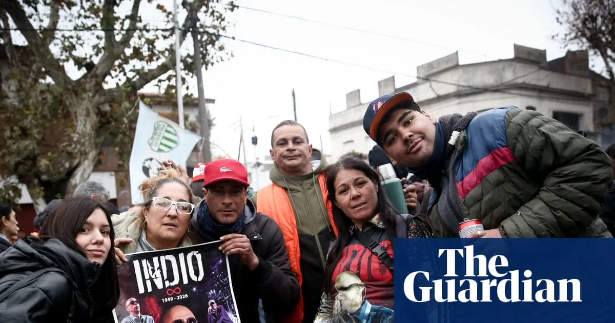 ‘Not just a singer’: Argentinians queue for miles to mourn biggest rockstar most of world has never heard of