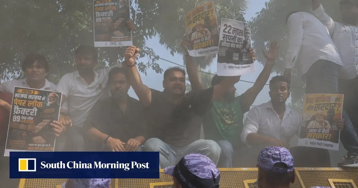 India calls in air force to ensure exam papers secured after scandals fuel protests