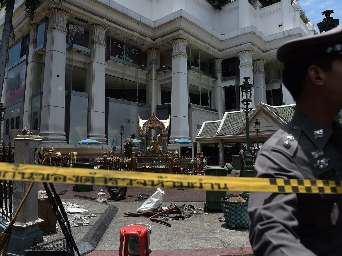 Thailand court sentences two men to death for 2015 Bangkok bombing