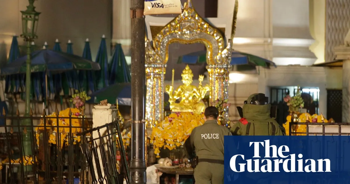 Thai court sentences two Uyghur men to death for 2015 Bangkok bombing