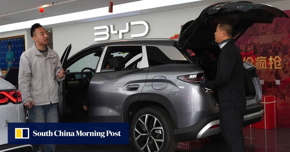China’s BYD claims Germany’s plug-in hybrid crown, disrupting market of iconic auto giants