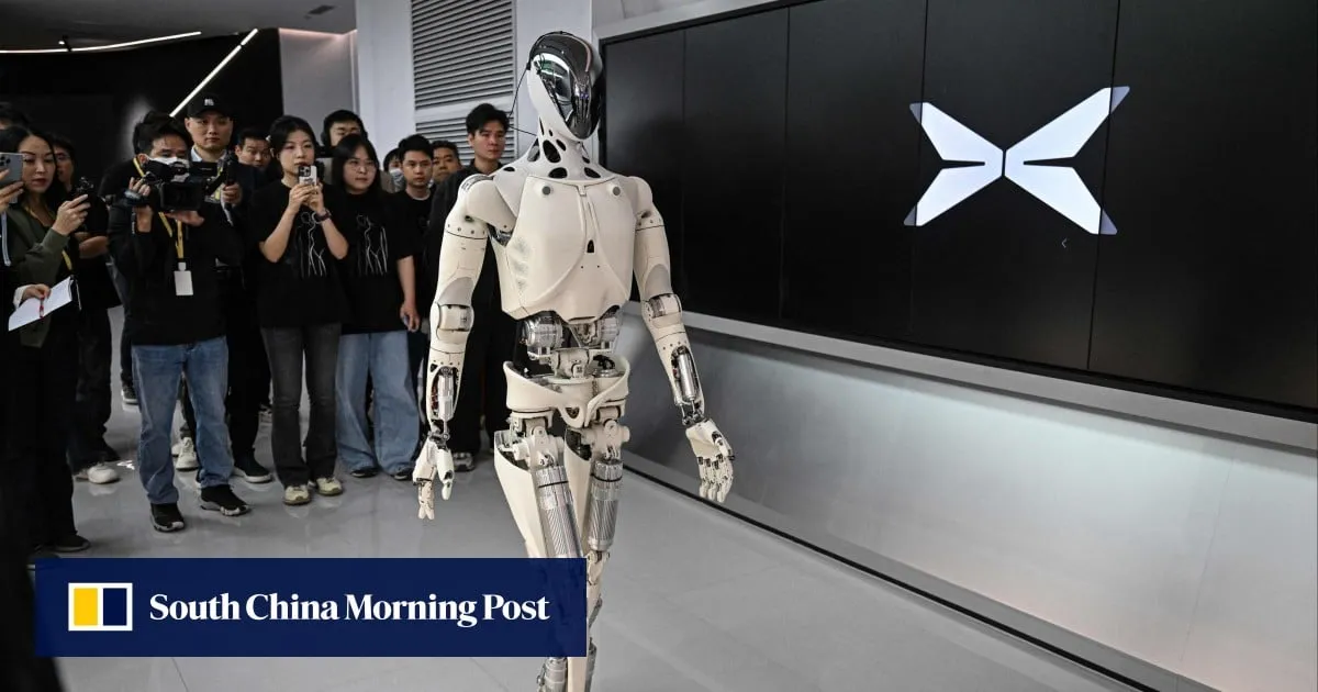 From electric cars to humanoids: Xpeng boss takes over robotics unit at ‘turning point’