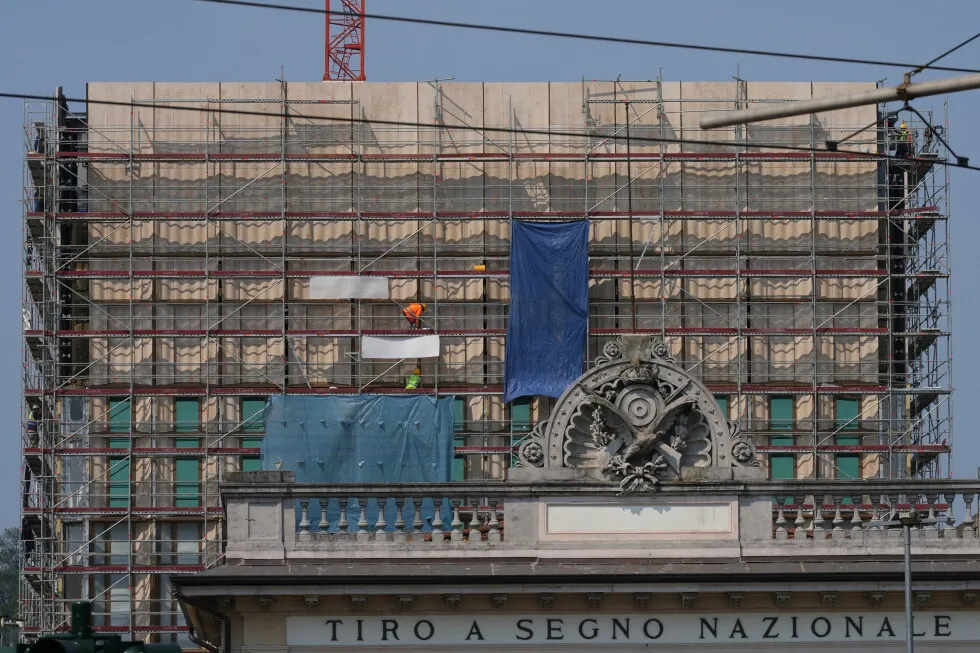 Foreign workers say they were paid less than $2 an hour to build a new US Consulate in Milan