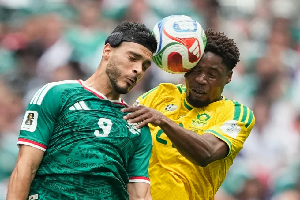 Mexico launches its 2026 World Cup campaign with a 2-0 win over South Africa