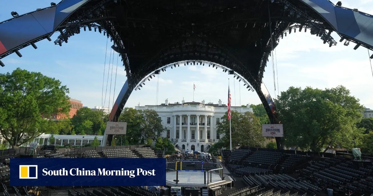 ‘The Claw’ rises: White House Octagon ready for Trump’s 80th birthday cage fight