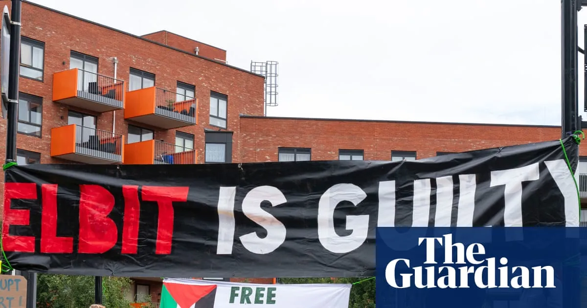 Pro-Palestine activists sentenced as terrorists over damage at Israeli arms factory in UK