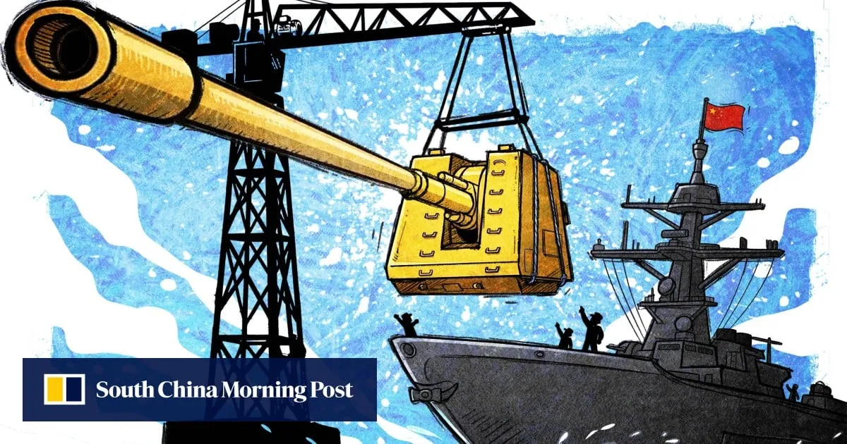 China’s navy has missiles and drones. Why is it bringing back the ‘big guns’?