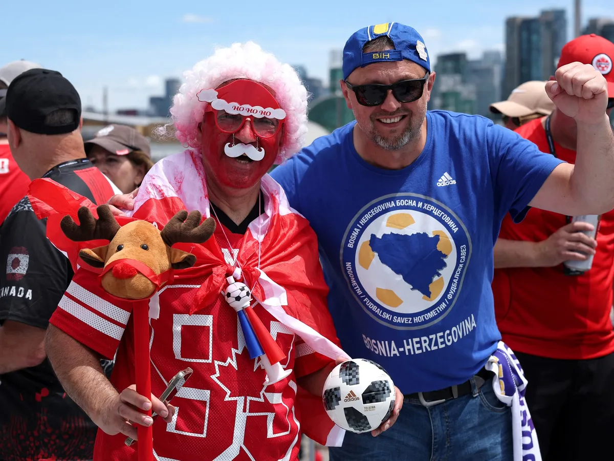 Canada World Cup opener splits Bosnian fans among two ‘home nations’