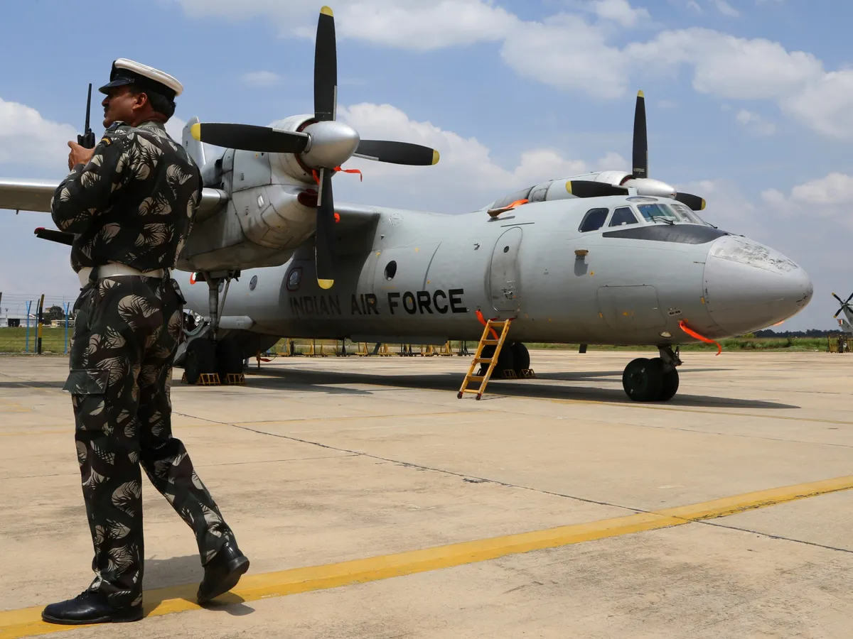 Five Indian air force staff killed as transport plane crashes in Assam