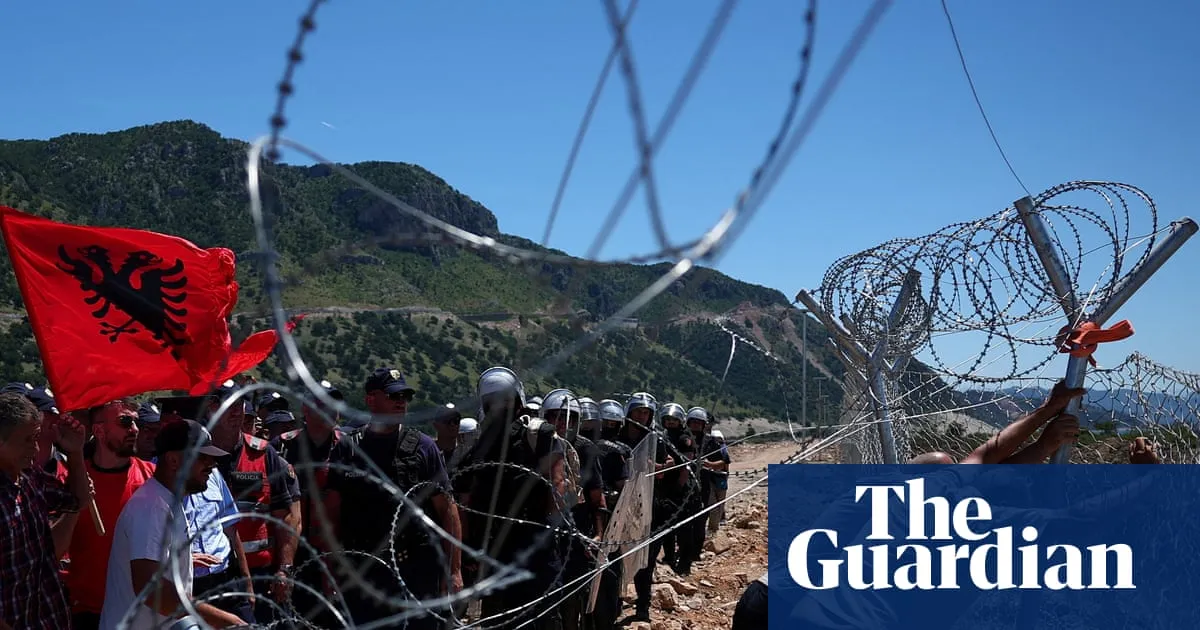 Albanians protest against another luxury development on Adriatic coast