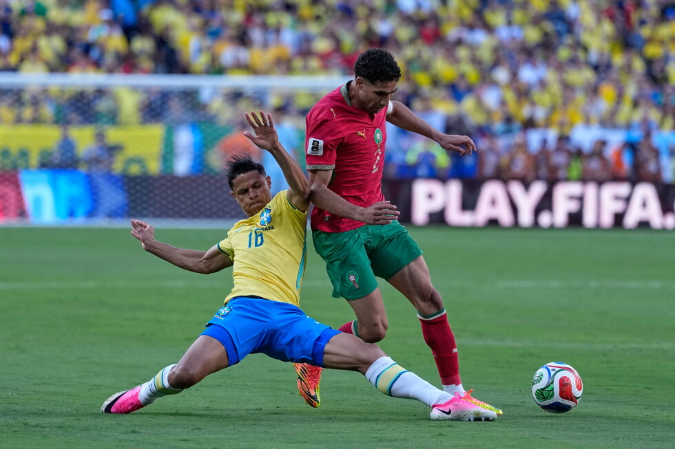 Brazil rallies for 1-1 draw against Morocco in its World Cup opener behind Vinícius Júnior’s goal