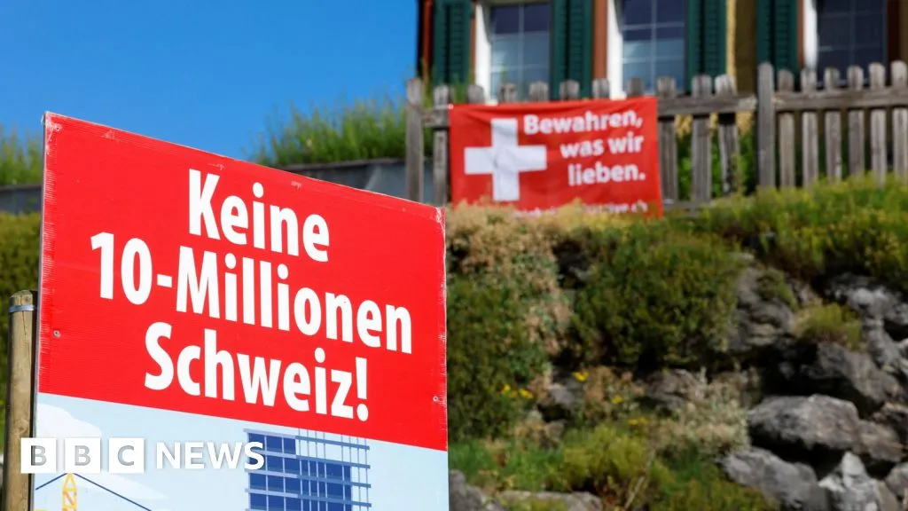 Swiss voters reject 10 million population cap, early projections say
