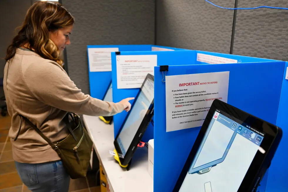 Georgia’s vote-counting method will soon be banned. Lawmakers will try to find a fix this week