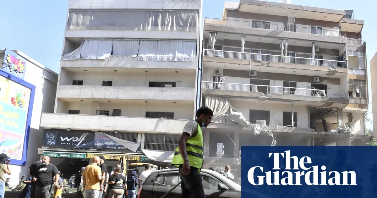 ‘Let’s not blow it’: Trump calls for restraint after Israel launches fresh airstrikes on Beirut