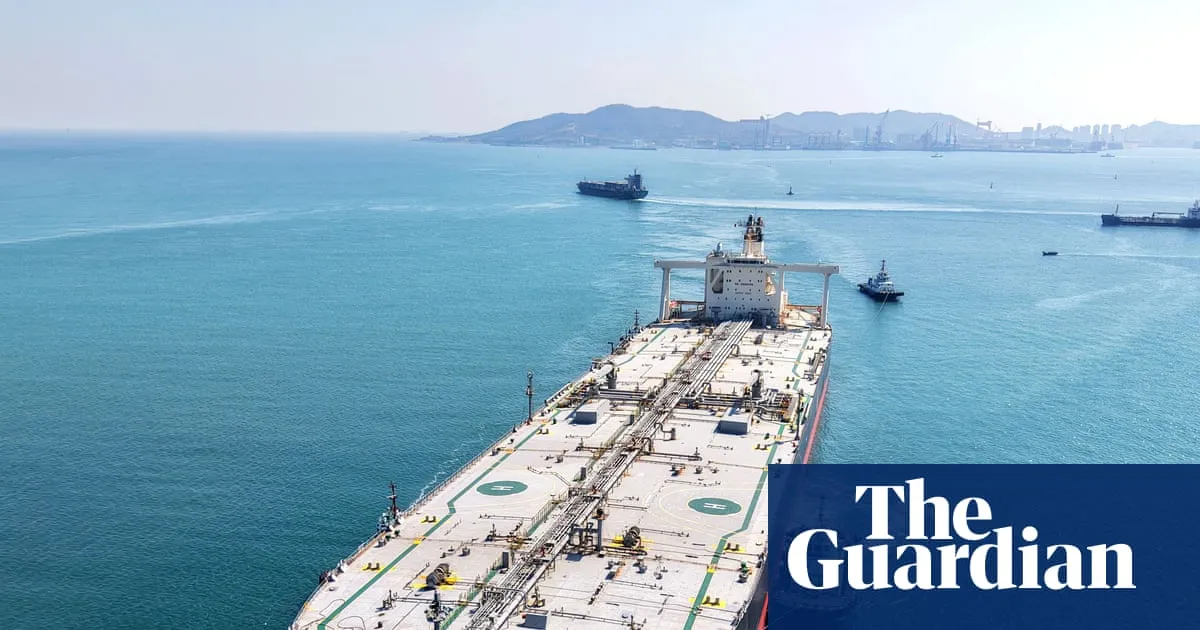 Oil prices tumble amid hopes strait of Hormuz will soon reopen