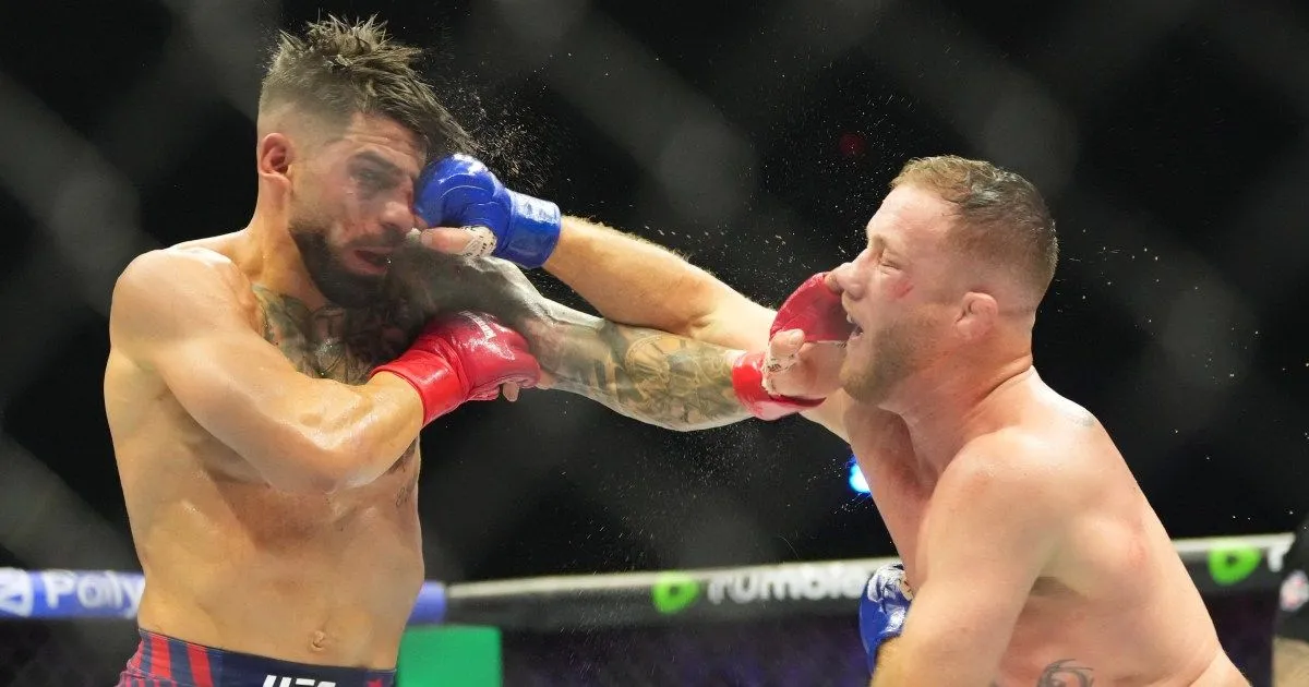 Gaethje shocks Topuria to win UFC lightweight title at White House event