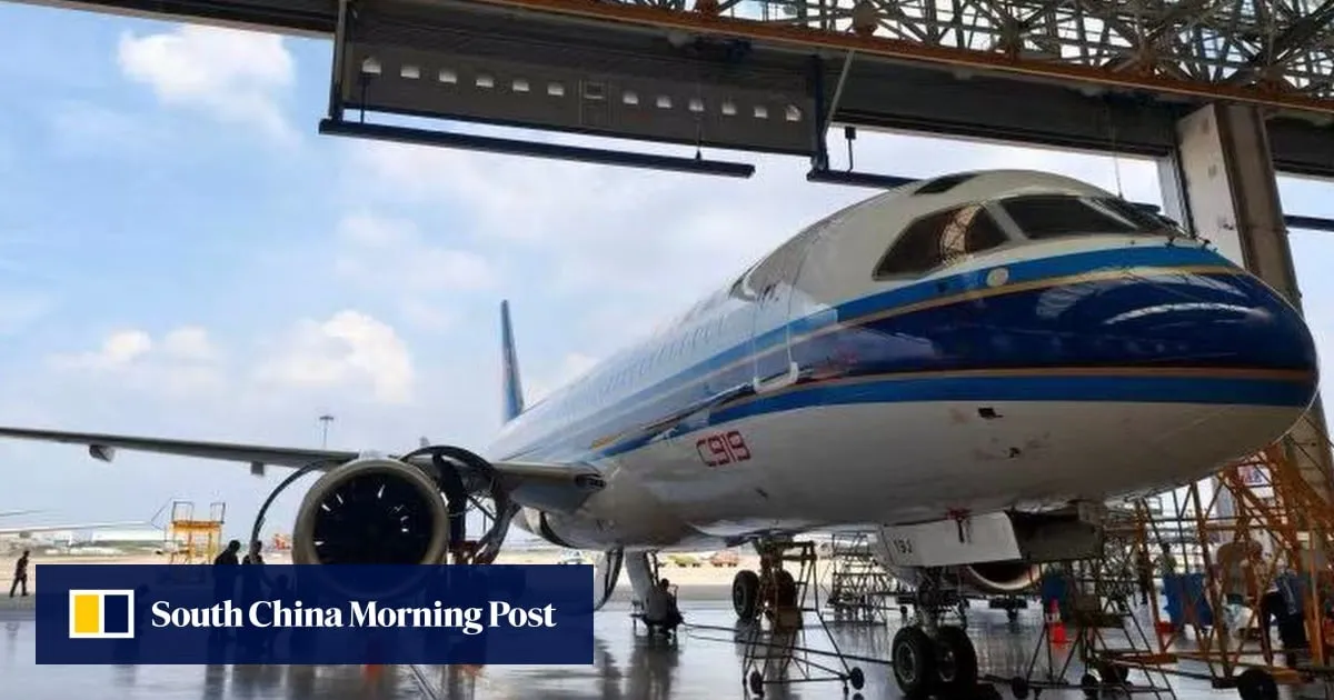 China’s first C919s get critical ‘C-checks’ as European regulators watch