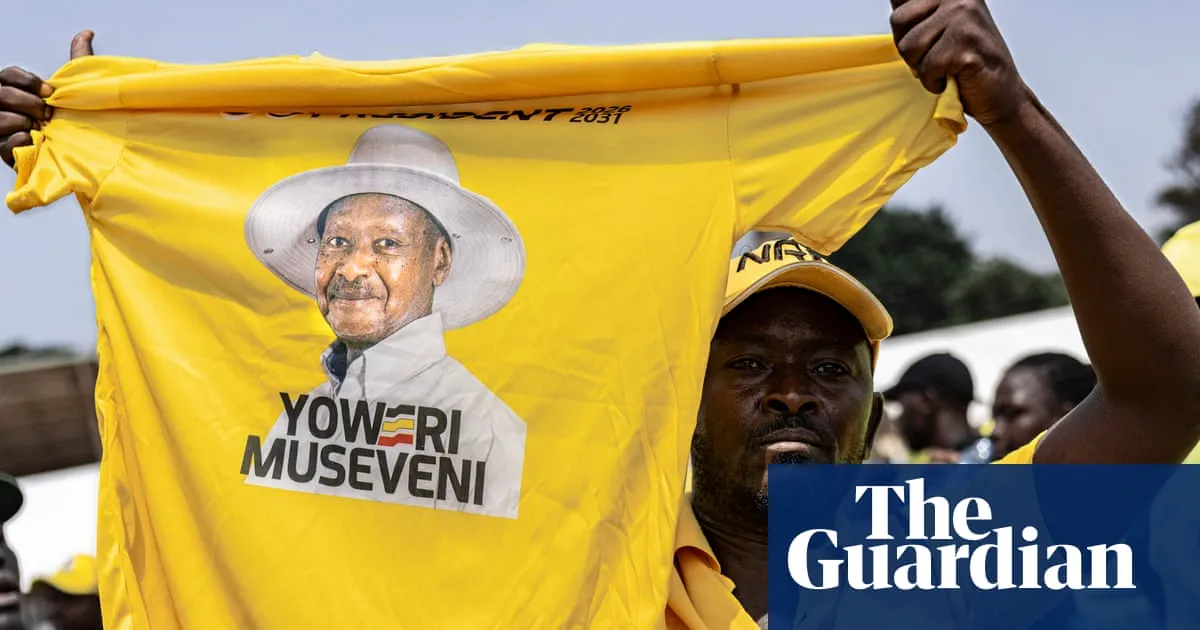 Uganda’s president calls opponents 'terrorists' in victory speech