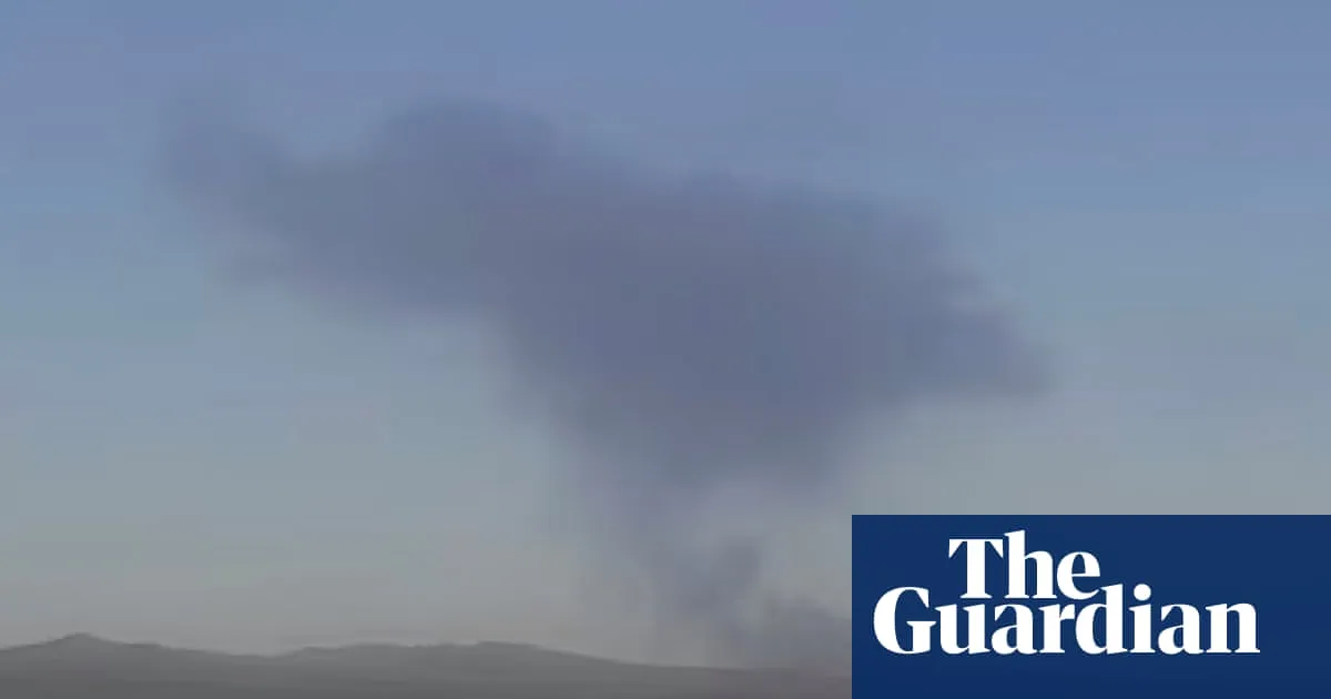 Eight presumed dead after B-52 bomber crashes at California air force base