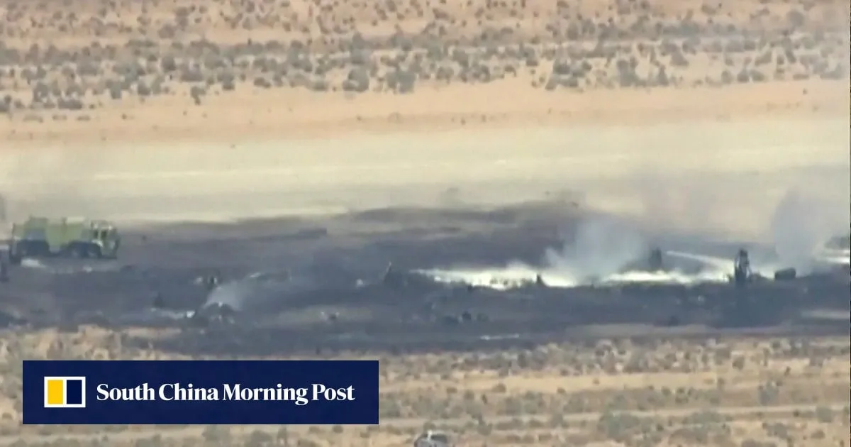 8 presumed dead after B-52 bomber crashes at US military base in California