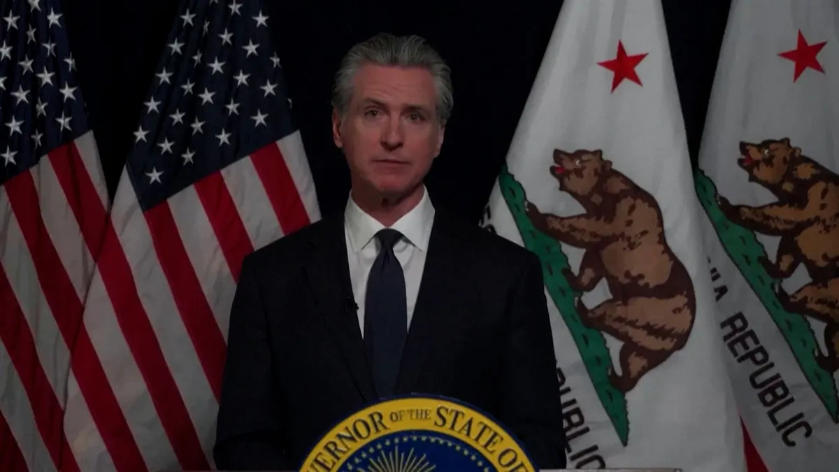 Gavin Newsom says he’s being investigated by Trump