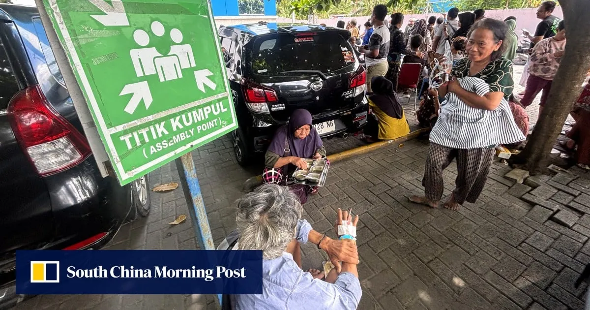 Panicked residents flee as ‘extremely strong’ earthquake hits Indonesia’s Sulawesi