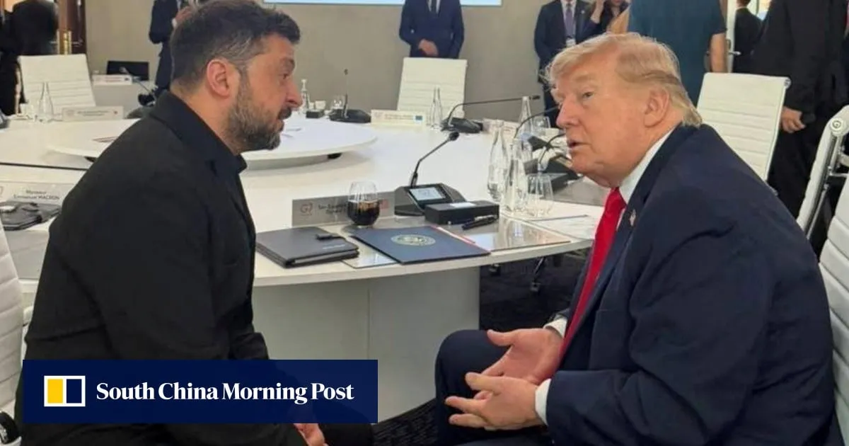 Trump urges Russia to ‘make a deal’ with Ukraine after meeting Zelensky at G7 summit