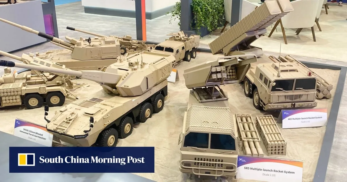 China showcases anti-drone air defences at Paris show as conflict fuels demand