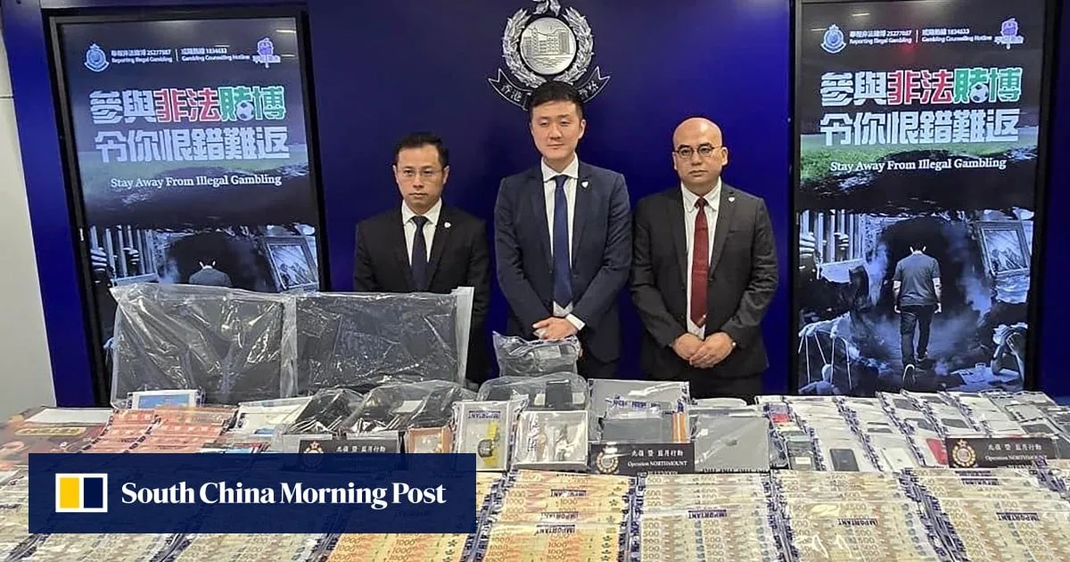 Hong Kong police arrest 150 over HK$320 million illegal online betting syndicate