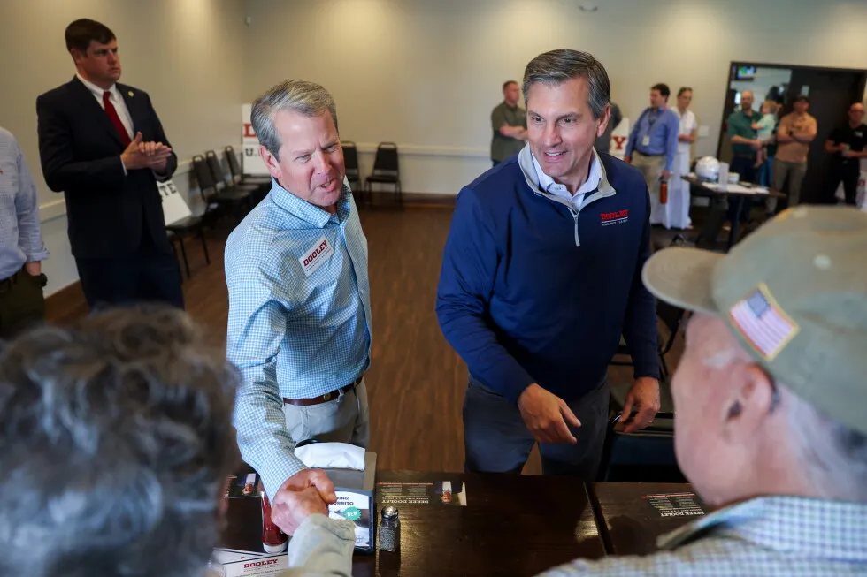 Georgia Republicans are under Trump’s shadow as they choose Senate and governor nominees