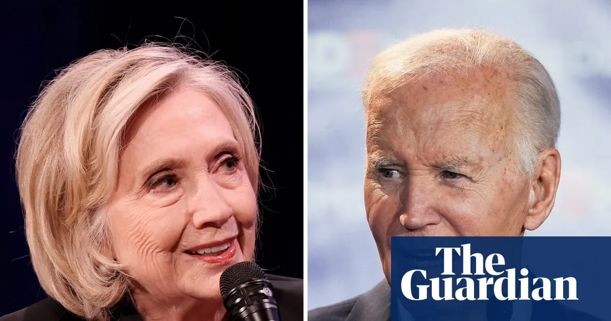 Hillary Clinton says Biden’s re-election bid cost Democrats the 2024 election