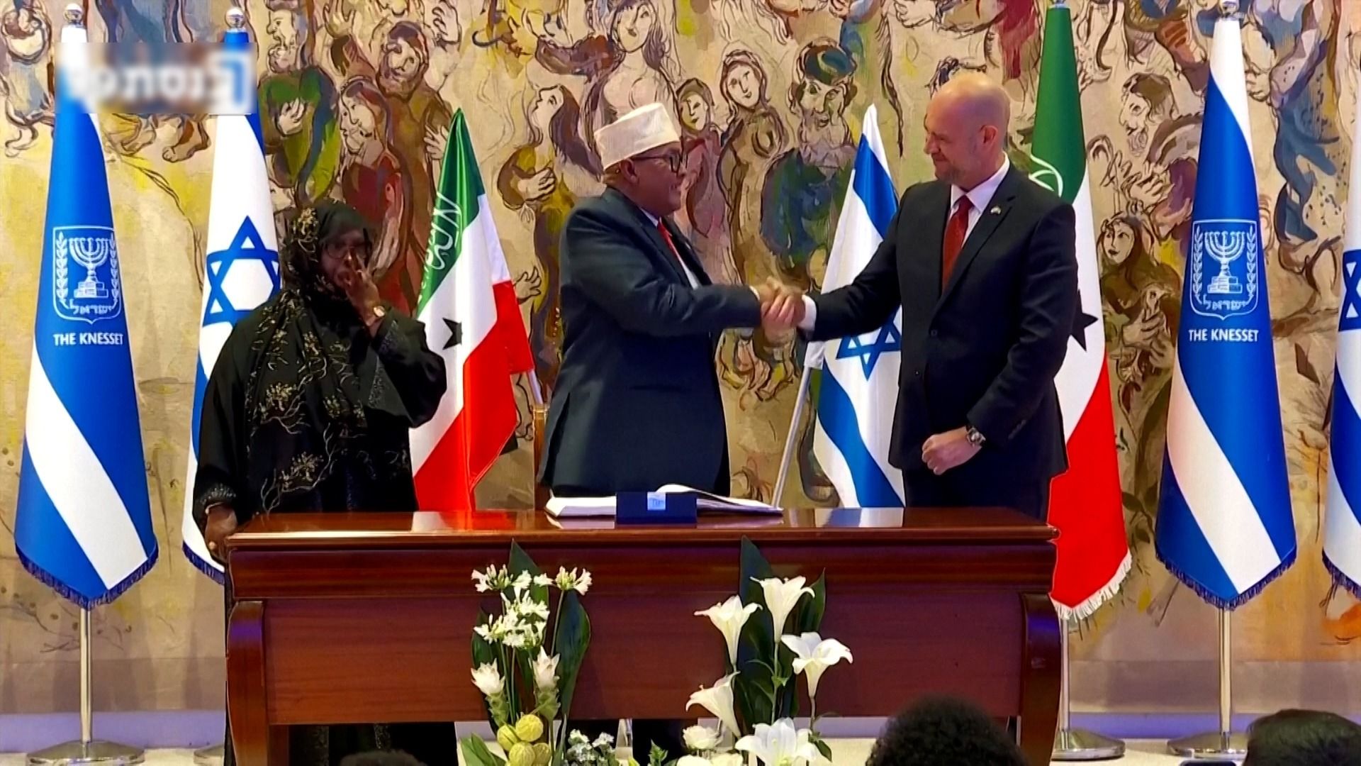 Somaliland president visits Israeli Knesset on tour