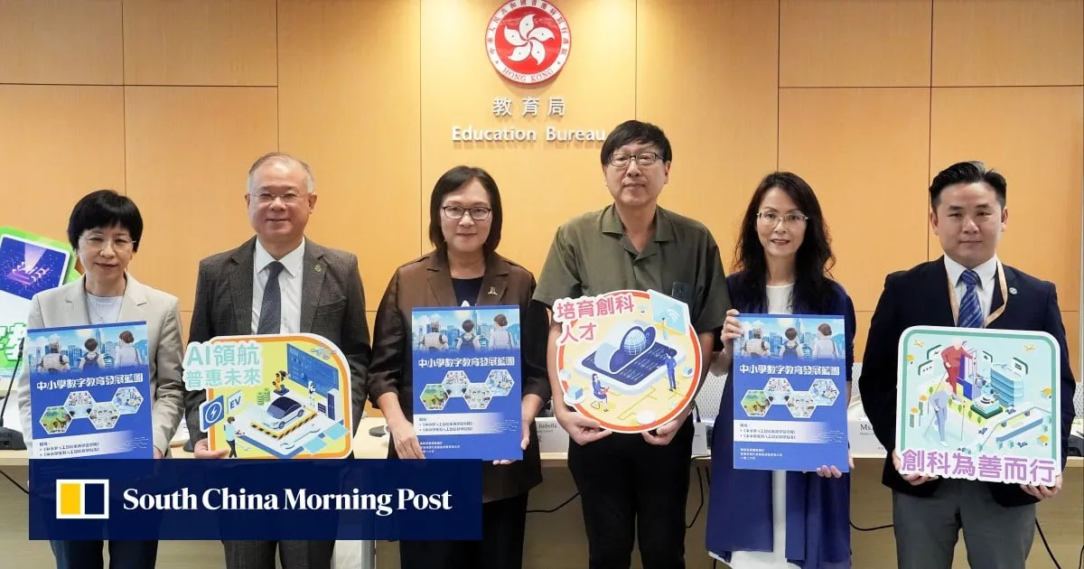 Hong Kong teachers to undergo 30-hour digital training amid AI push in schools