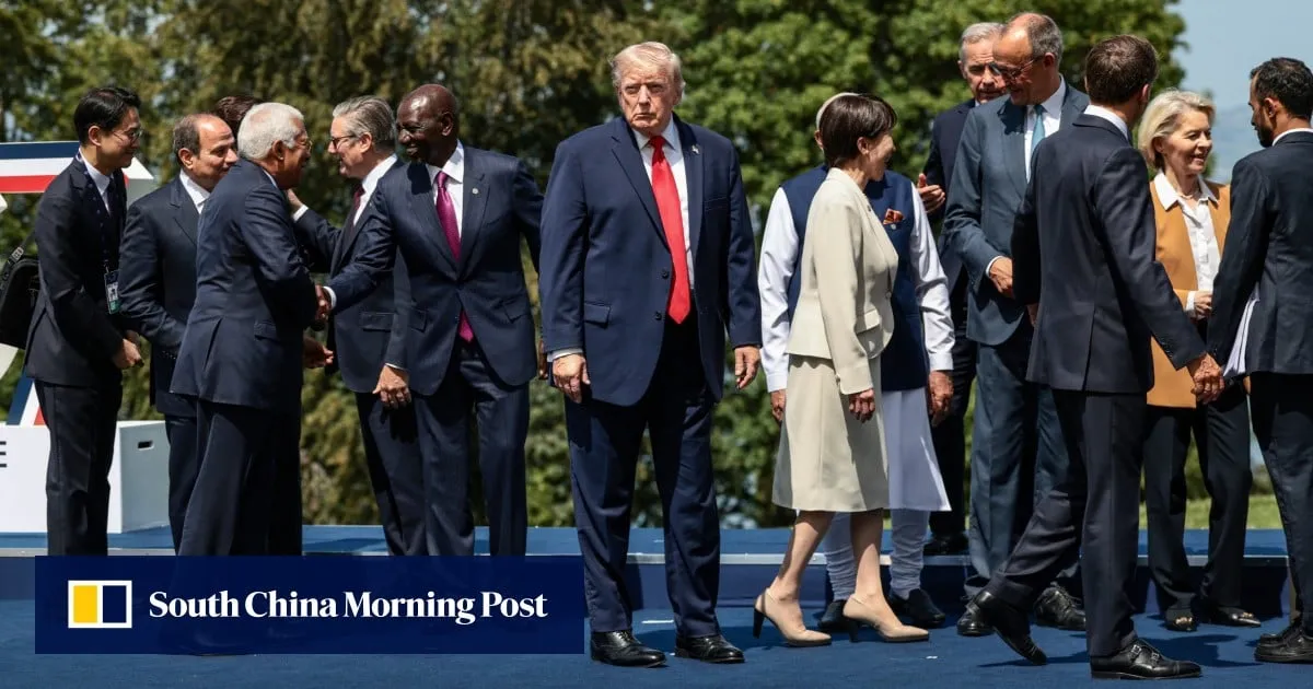 Cigarettes, football and Greenland: G7 hot mics reveal world leaders’ banter