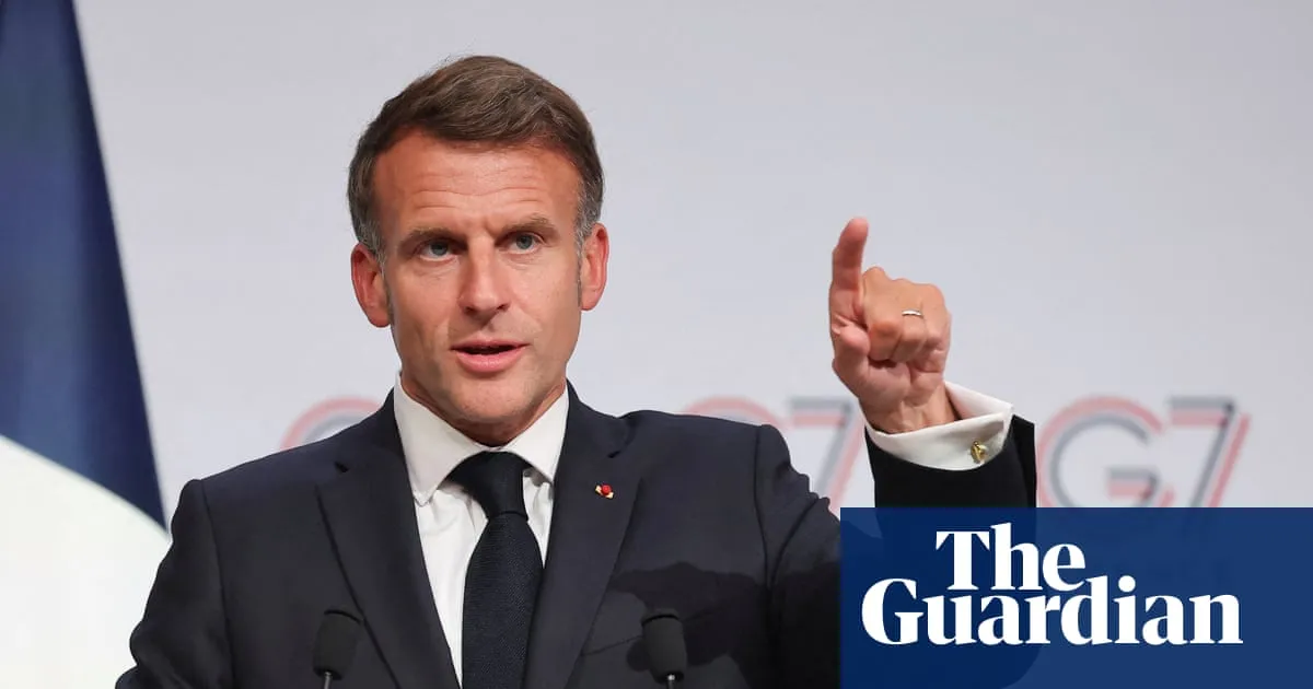 Macron hails US alignment with G7’s ‘shared commitment’ on Ukraine