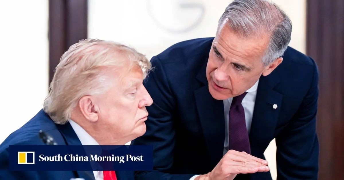 Trump likes Canada’s Chinese EV deal, Carney says after chat caught on hot mic