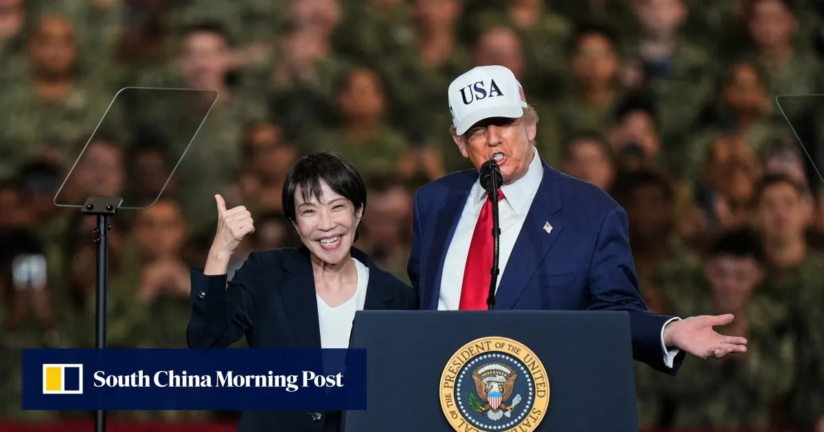 Trump says Japan ‘doing very well’ under his ‘biggest fan’ Takaichi