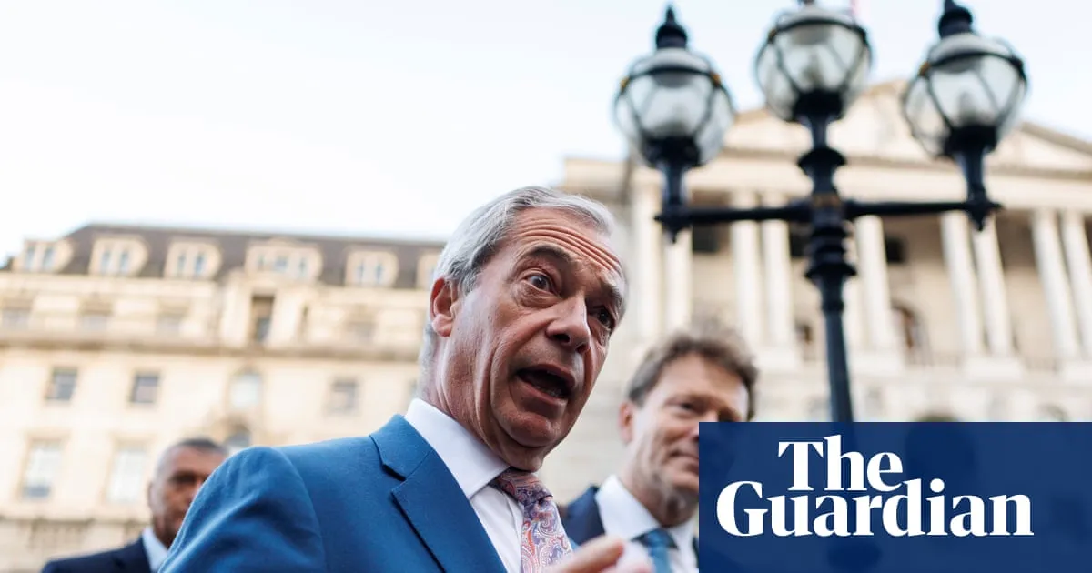 Farage trying to block ‘Britcoin’ plans that could be costly for billionaire donor