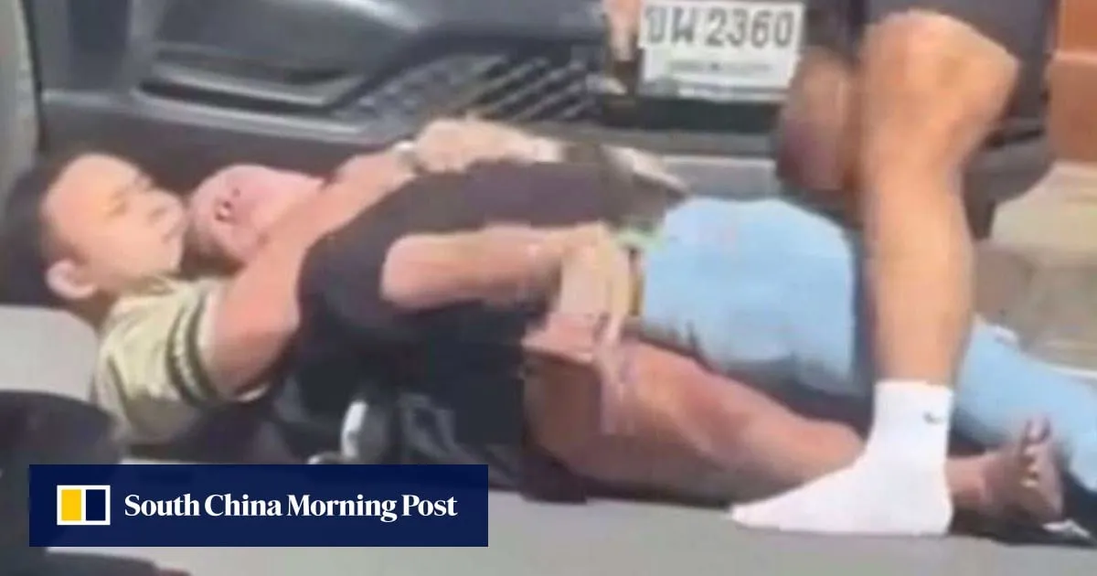 Thai gym trainers restrain policeman after he shoots wife, mother-in-law