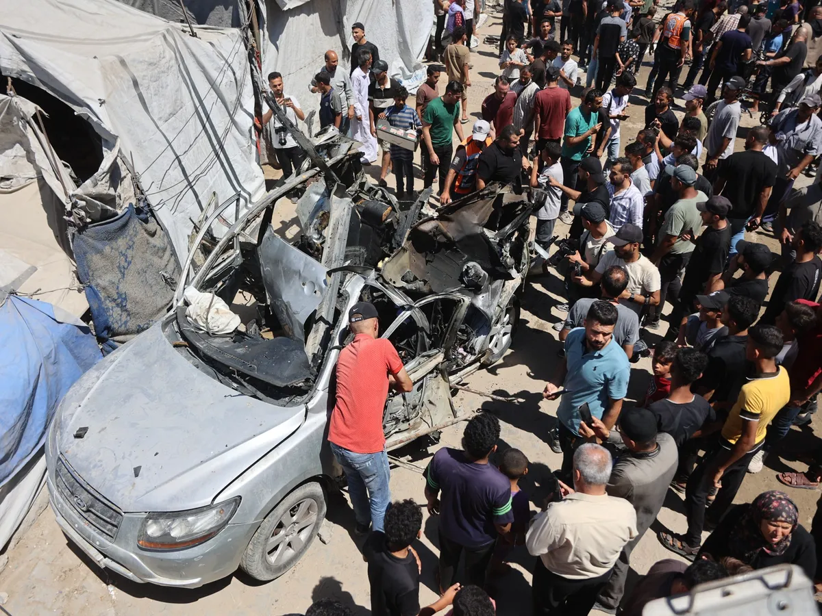 Israel kills at least three Palestinians in Gaza City drone strike
