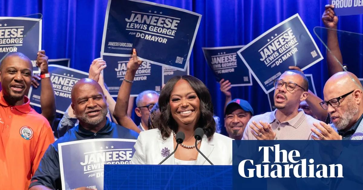 Democratic socialist Janeese Lewis George to be next mayor of Washington DC