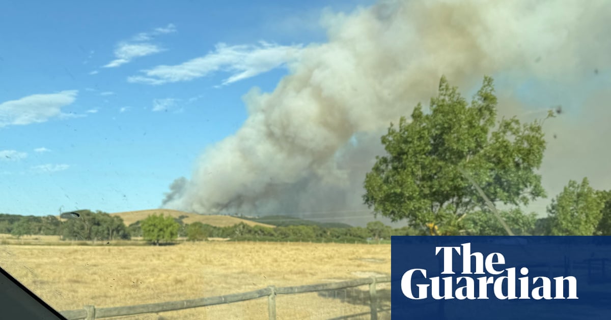 ‘We could see the glow and smell the smoke’: residents warned as fires burn south of Adelaide