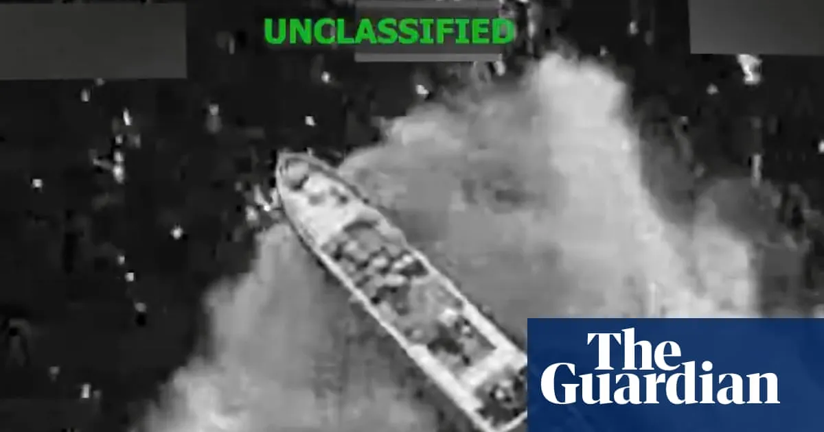 US military kills three people in boat strike in Pacific Ocean