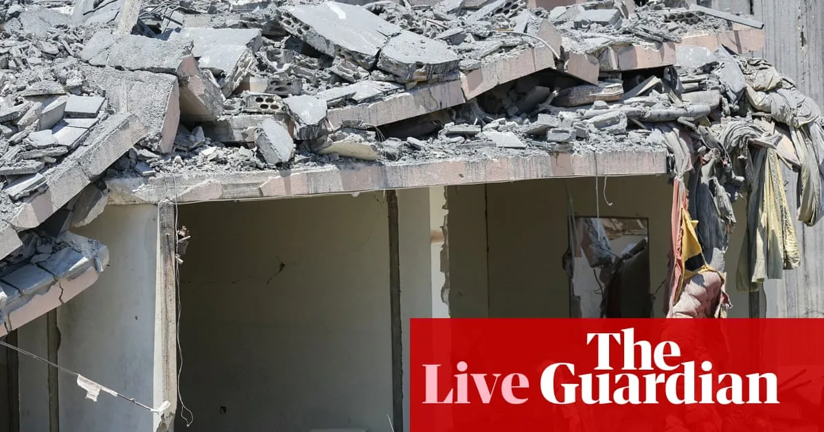 Middle East crisis live: Israel strikes targets in Lebanon as US-Iran talks in Switzerland called off