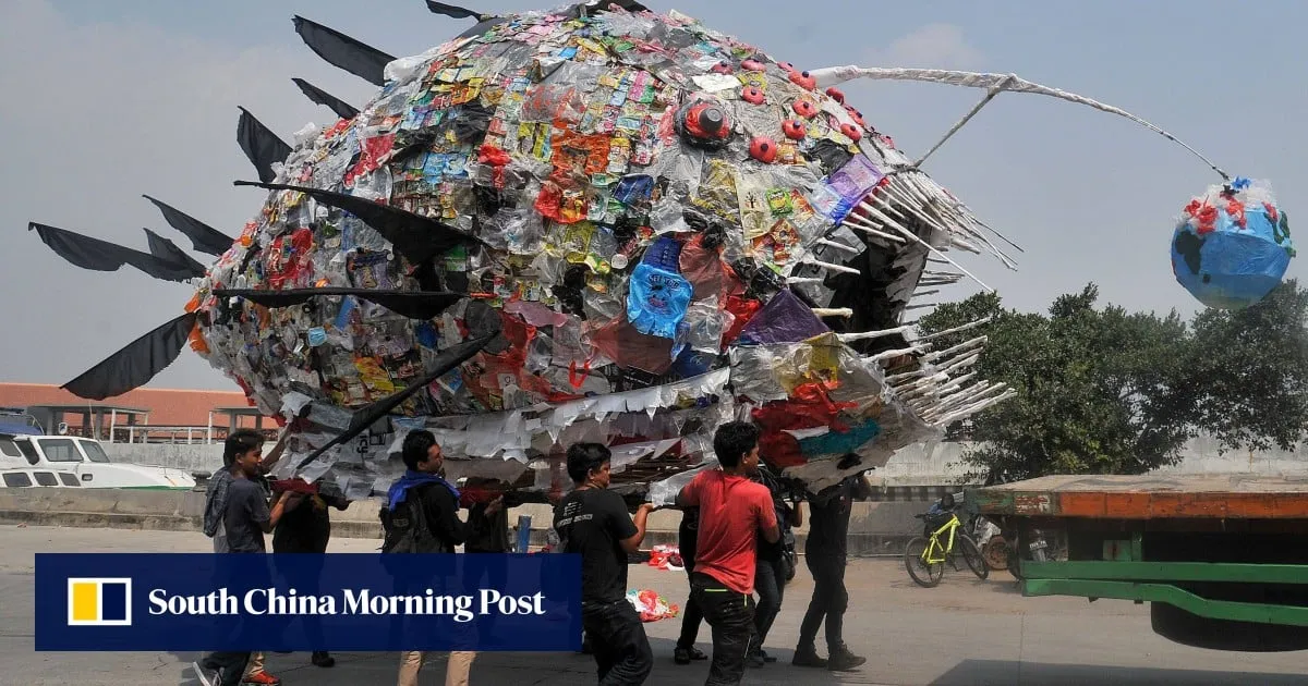 Plastic chokes Indonesian islands as policies, enforcement slip through ghost nets